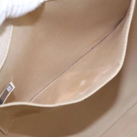 Chloe Tote Bag Canvas Leather Beige Brown Auth ki5211V - Picture 10 of 15